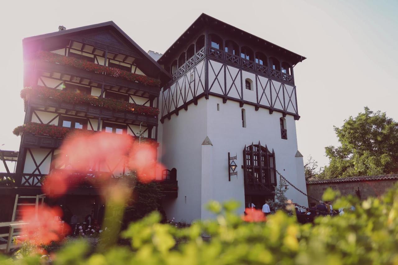 Vila Alsace Podu' Cu Lanturi Hotel Bacau Bagian luar foto